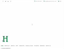 Tablet Screenshot of hugohansoncpa.com